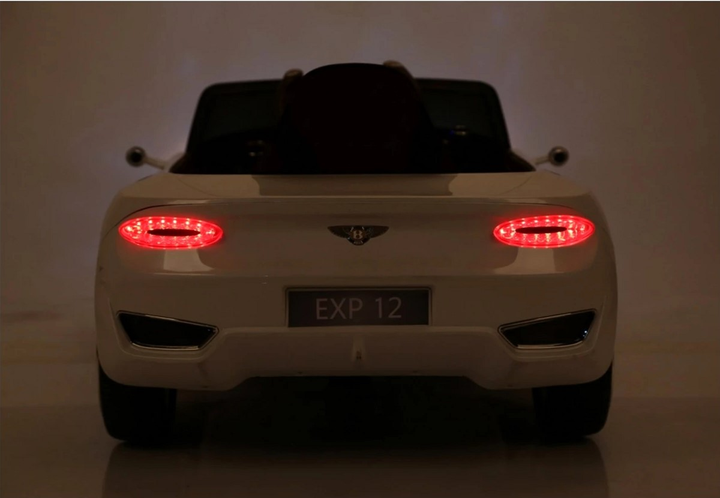 Samochód elektryczny dla dzieci Ramiz Bentley EXP 12 Biały (5903864906110) - obraz 17