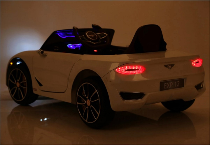 Samochód elektryczny dla dzieci Ramiz Bentley EXP 12 Biały (5903864906110) - obraz 19