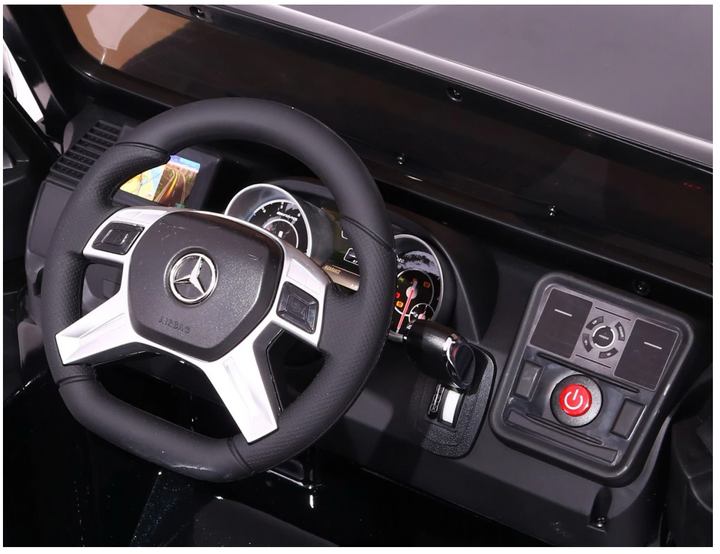 Електромобіль для дітей Ramiz Mercedes-Benz AMG G65 Білий (5903864905212) - зображення 4
