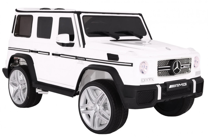 Електромобіль для дітей Ramiz Mercedes-Benz AMG G65 Білий (5903864905212) - зображення 5