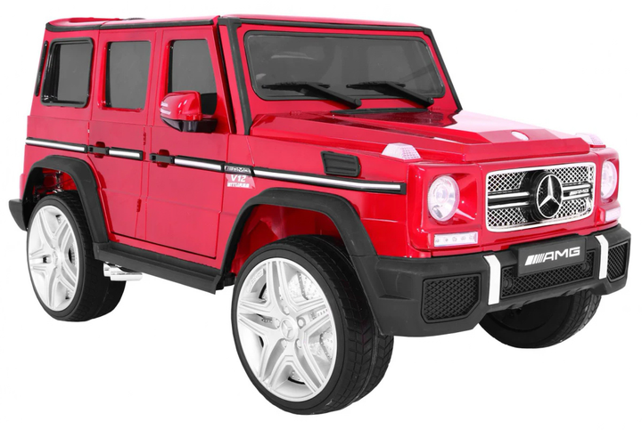 Samochód elektryczny dla dzieci Ramiz Mercedes-Benz AMG G65 Czerwony (5903864905229) - obraz 4