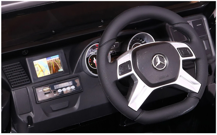 Електромобіль для дітей Ramiz Mercedes-Benz AMG G65 Білий (5903864905212) - зображення 7