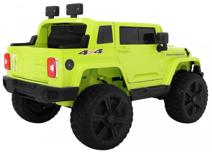 Електромобіль Ramiz Mighty Jeep Зелений (5903864905595) - зображення 2