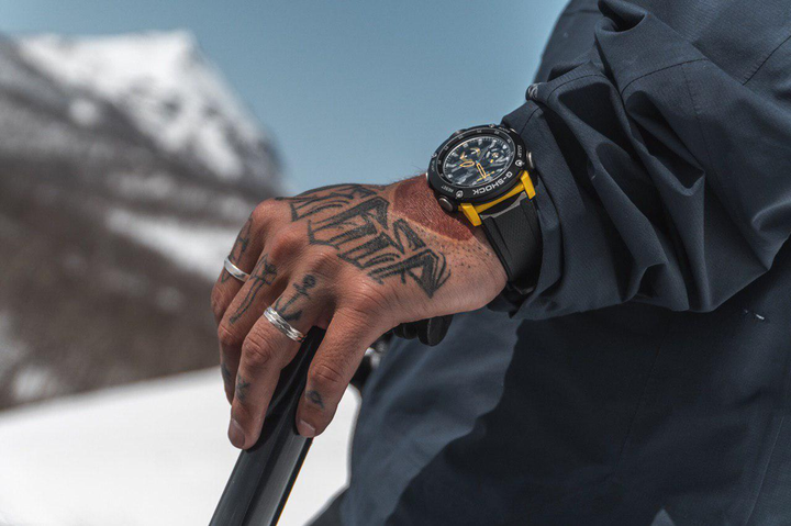 Часы мужские водонепроницаемые противоударные Casio G-Shock GA