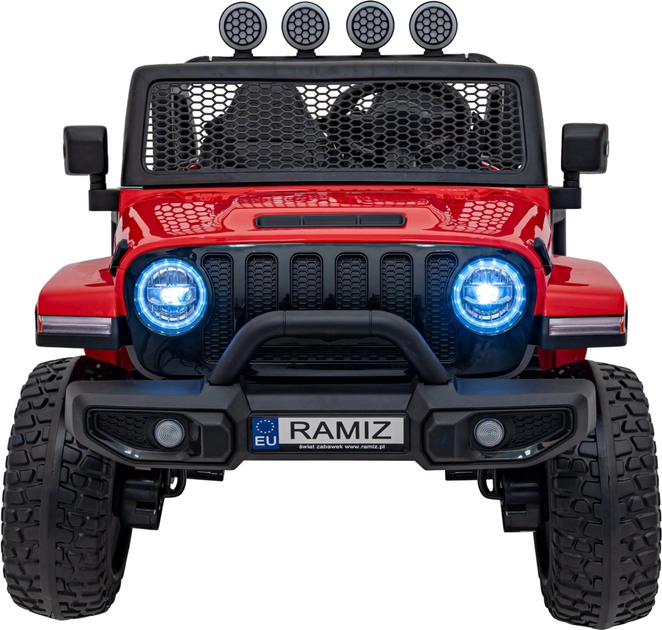 Електромобіль для дітей Ramiz Off-Road 3.0 Червоний (5903864941272) - зображення 4