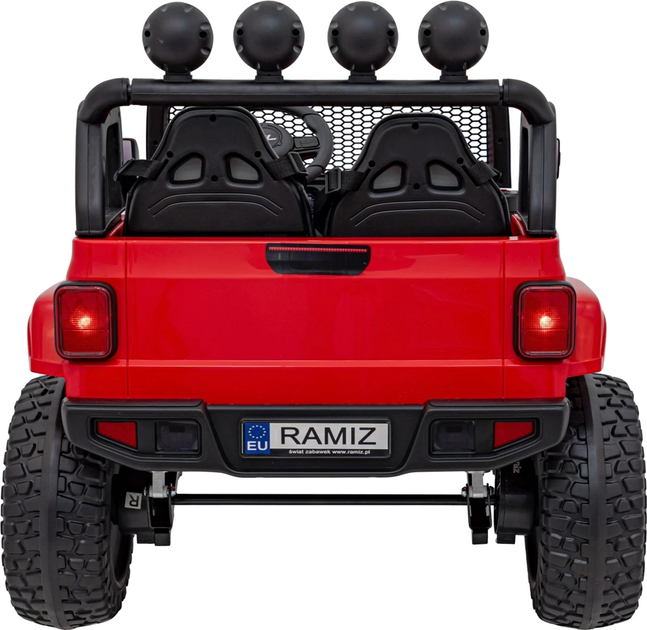 Електромобіль для дітей Ramiz Off-Road 3.0 Червоний (5903864941272) - зображення 7