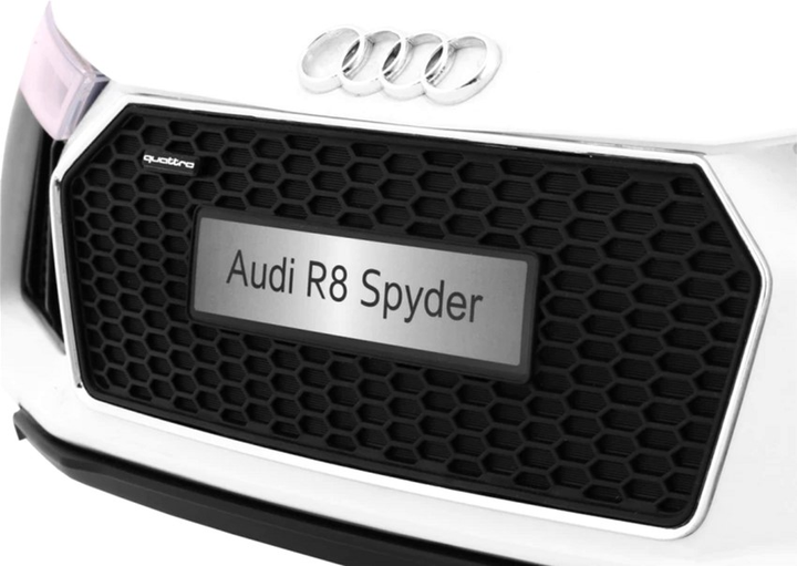 Електромобіль для дітей Ramiz Audi R8 Білий (5903864906424) - зображення 4