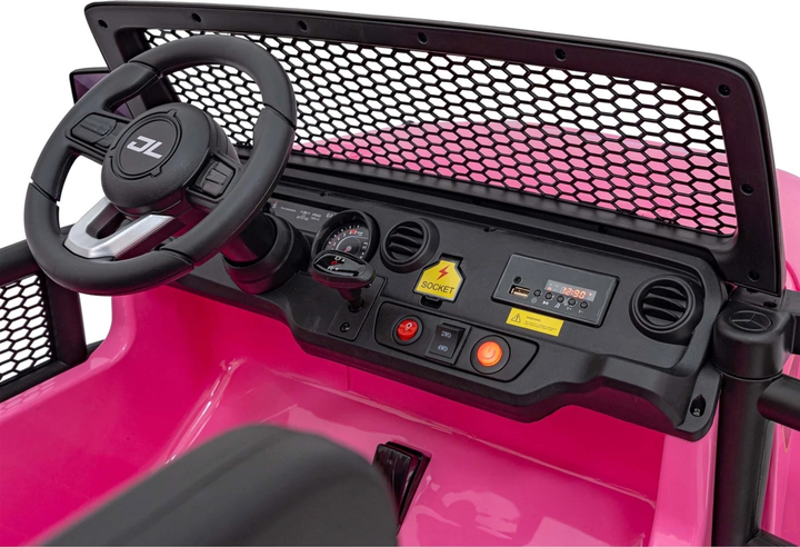 Samochód elektryczny dla dzieci Ramiz Off-Road 3.0 Różowy (5903864941289) - obraz 11
