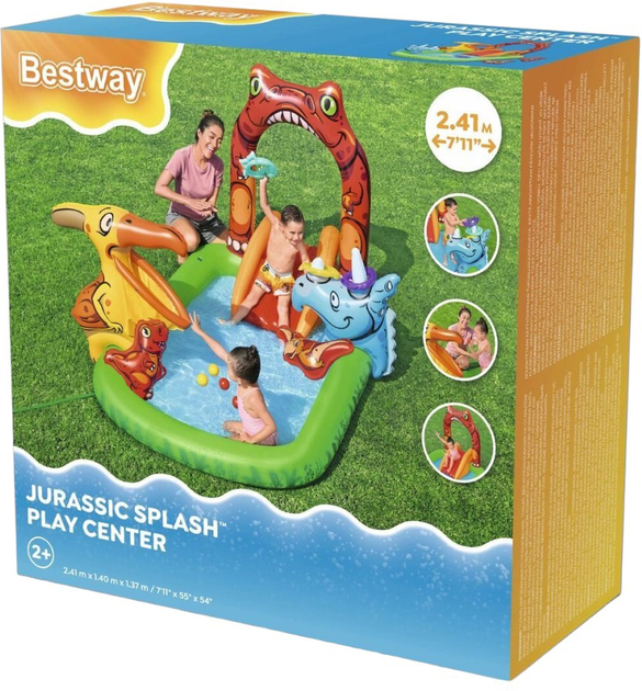Дитячий ігровий центр Bestway басейн Світ динозаврів 53160 (6941607352168) - зображення 8