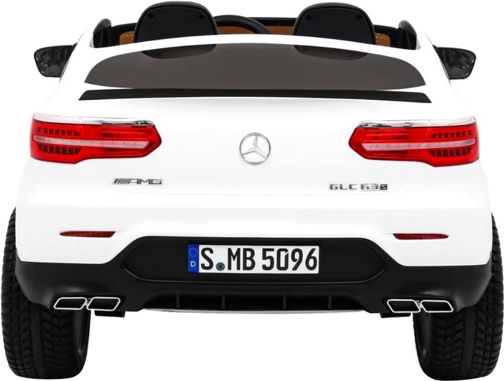 Електромобіль для дітей Ramiz Mercedes GLC 63S Білий (5903864908084) - зображення 6