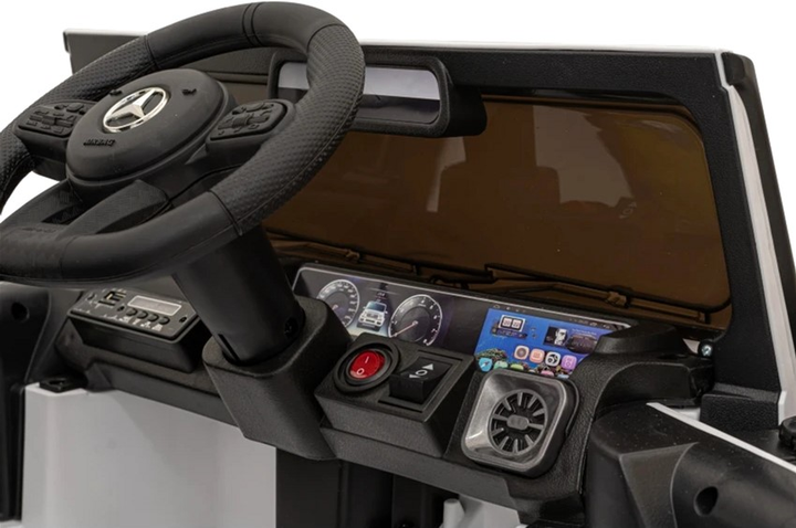 Samochód elektryczny dla dzieci Ramiz Mercedes AMG G63 Biały (5903864955453) - obraz 7