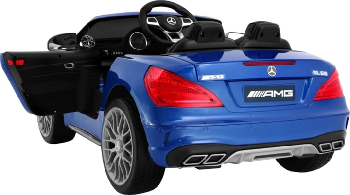 Електромобіль для дітей Ramiz Mercedes AMG SL65 Синій лакований (5903864907841) - зображення 3