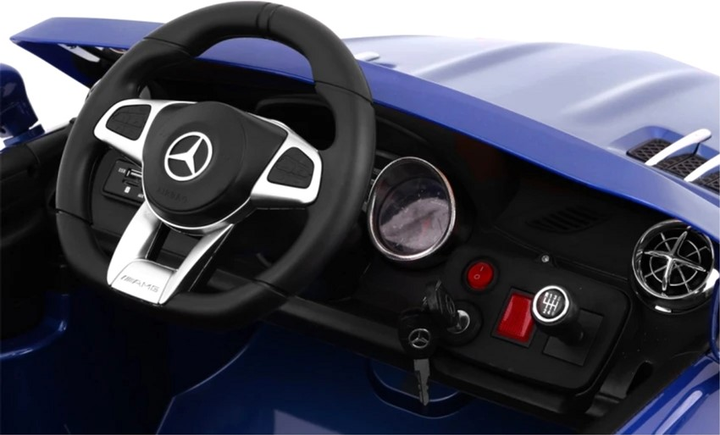 Електромобіль для дітей Ramiz Mercedes AMG SL65 Синій лакований (5903864907841) - зображення 5