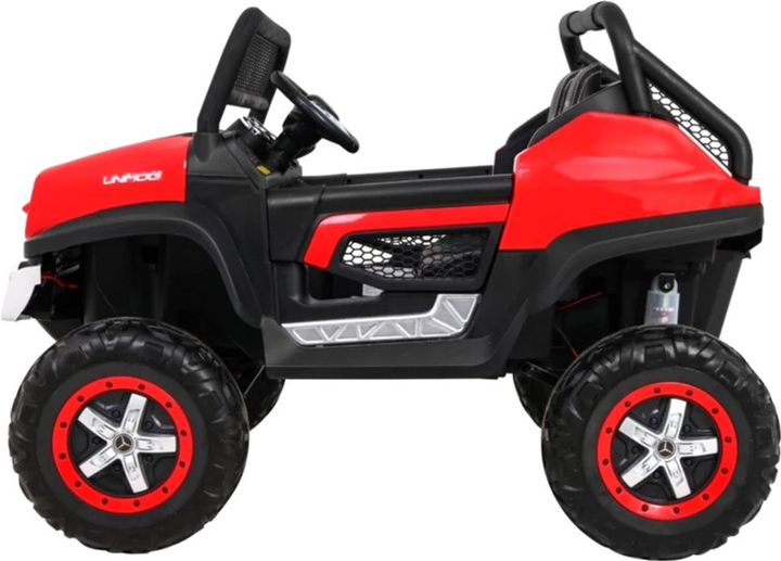 Електромобіль для дітей Ramiz Jeep Mercedes Benz Unimog Червоний (5903864907681) - зображення 4