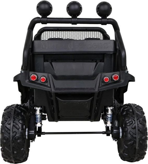 Електромобіль для дітей Ramiz Jeep Mercedes Benz Unimog Чорний (5903864914825) - зображення 6