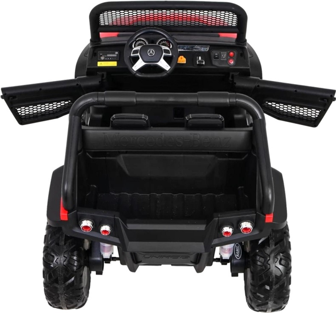 Електромобіль для дітей Ramiz Jeep Mercedes Benz Unimog Червоний (5903864907681) - зображення 7