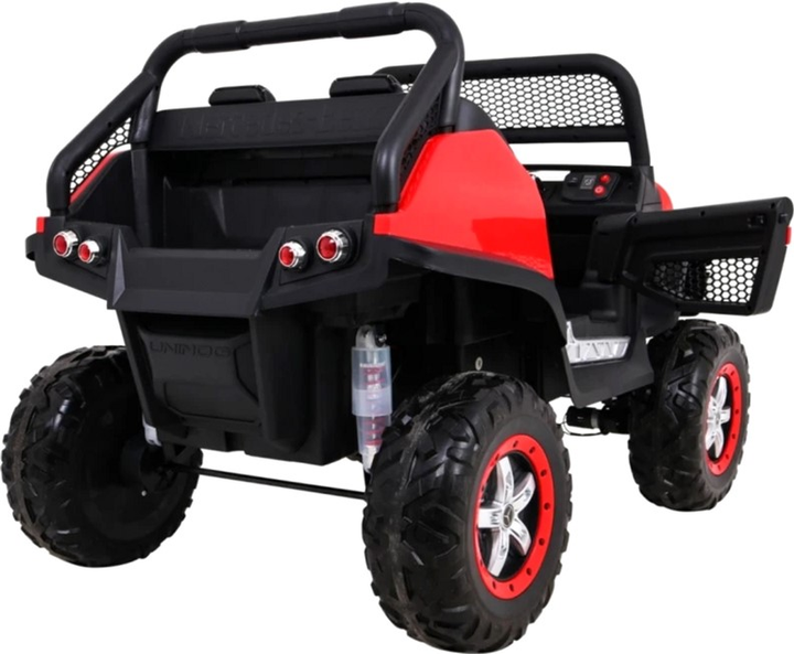 Електромобіль для дітей Ramiz Jeep Mercedes Benz Unimog Червоний (5903864907681) - зображення 10