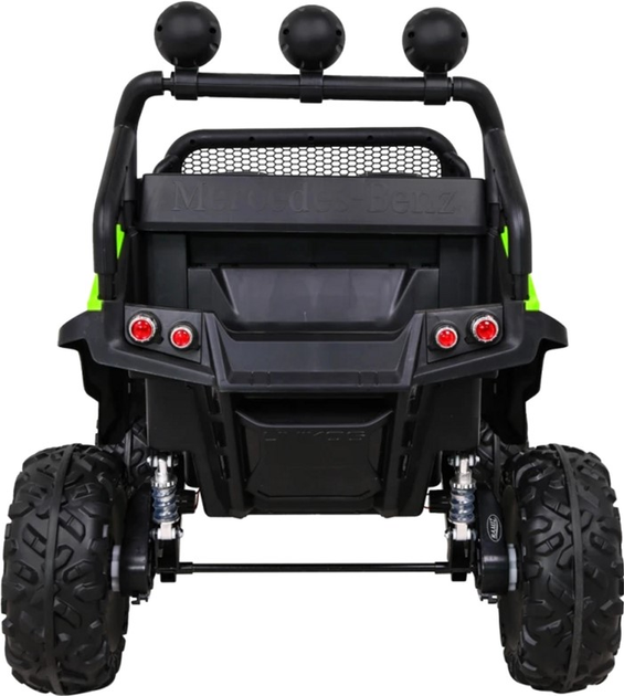 Samochód elektryczny dla dzieci Ramiz Jeep Mercedes Benz Unimog Zielony (5903864914863) - obraz 6
