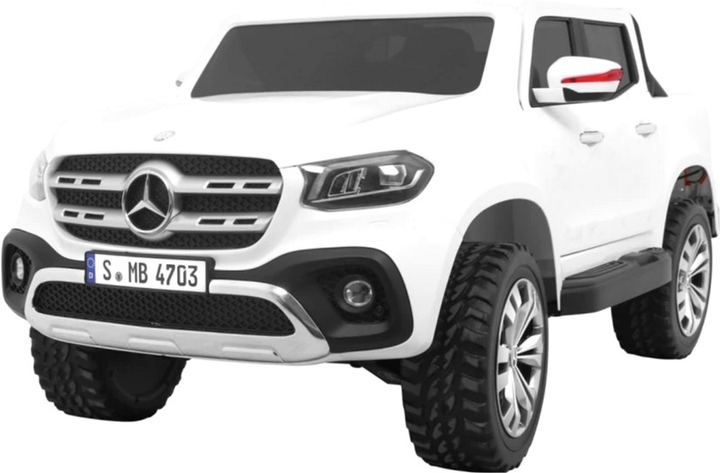 Samochód elektryczny Ramiz Mercedes Benz X-Class Biały (5903864907971) - obraz 1