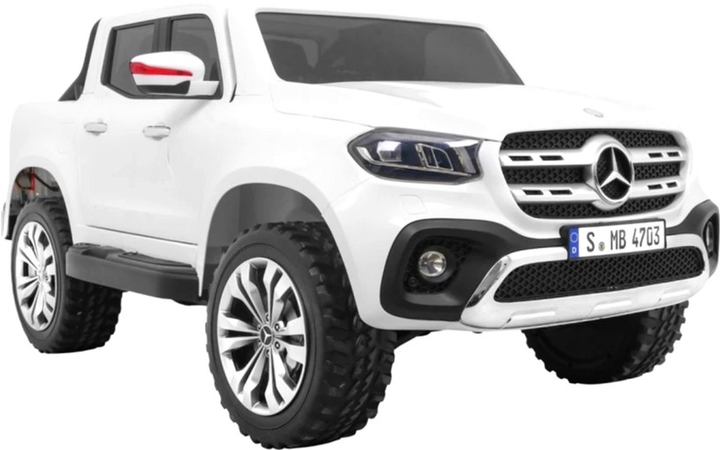 Електромобіль для дітей Ramiz Mercedes Benz X-Class Білий (5903864907971) - зображення 8