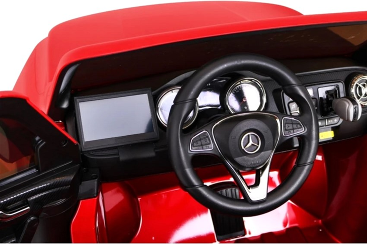 Електромобіль для дітей Ramiz Mercedes Benz X-Class Червоний лакований (5903864908008) - зображення 8