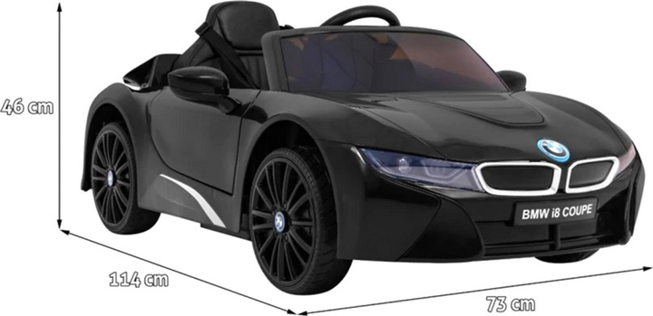 Samochód elektryczny Ramiz BMW I8 Czarny (5903864906080) - obraz 2