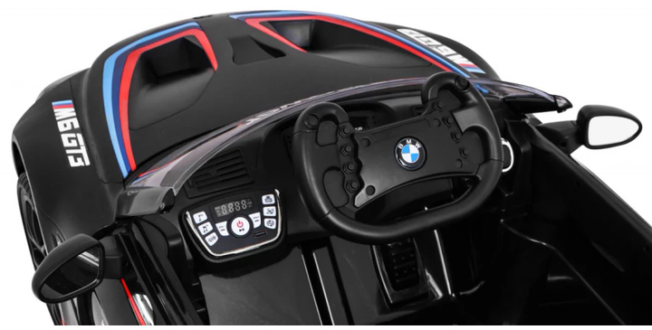 Електромобіль для дітей Ramiz BMW M6 GT3 Чорний (5903864903980) - зображення 6