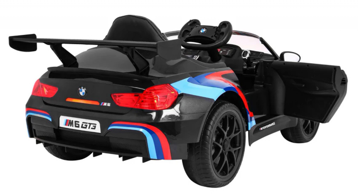 Електромобіль для дітей Ramiz BMW M6 GT3 Чорний (5903864903980) - зображення 9