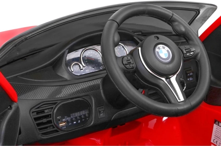 Електромобіль для дітей Ramiz BMW X6M Червоний (5903864906509) - зображення 5