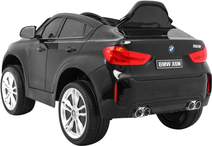Samochód elektryczny dla dzieci Ramiz BMW X6M Czarny (5903864906516) - obraz 6