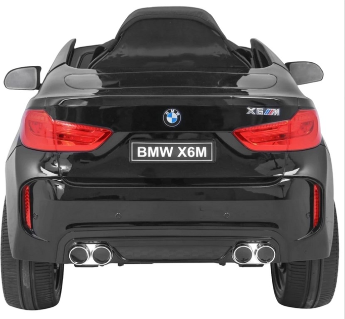 Samochód elektryczny dla dzieci Ramiz BMW X6M Czarny (5903864906516) - obraz 8