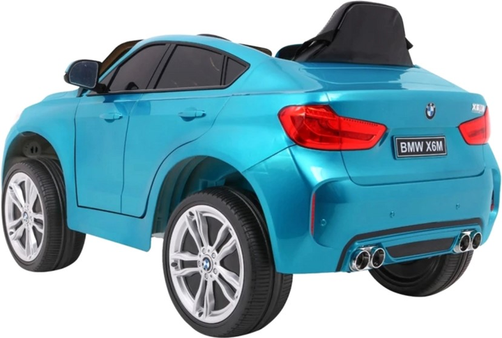 Електромобіль для дітей Ramiz BMW X6M Синій лакований (5903864906547) - зображення 5