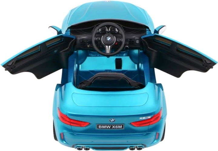 Електромобіль для дітей Ramiz BMW X6M Синій лакований (5903864906547) - зображення 7
