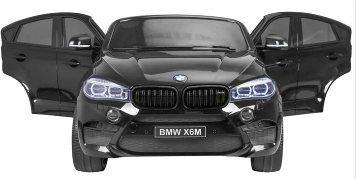 Електромобіль для дітей Ramiz BMW X6M XXL Чорний лакований (5903864906349) - зображення 11
