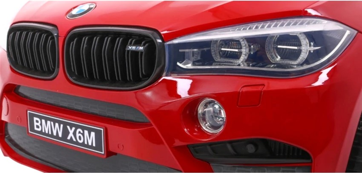 Електромобіль для дітей Ramiz BMW X6M XXL Червоний лакований (5903864906332) - зображення 4