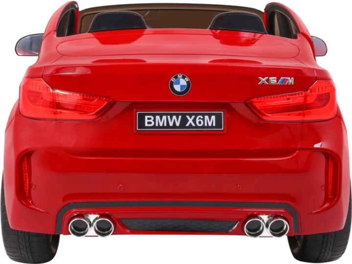 Електромобіль для дітей Ramiz BMW X6M XXL Червоний лакований (5903864906332) - зображення 7