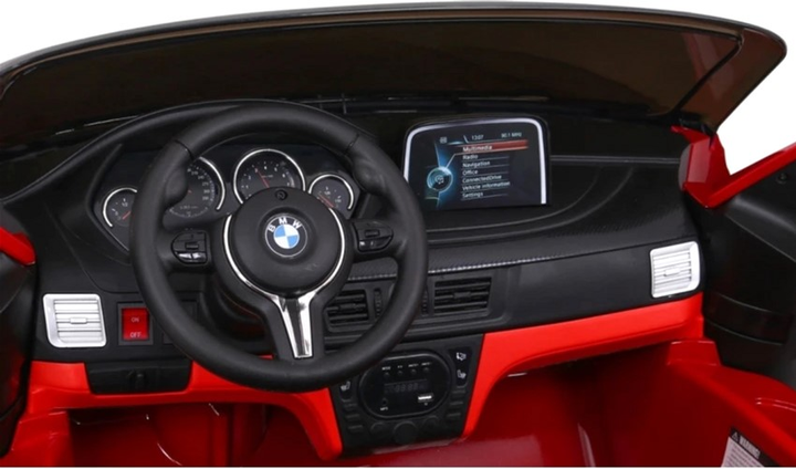 Електромобіль для дітей Ramiz BMW X6M XXL Червоний лакований (5903864906332) - зображення 9