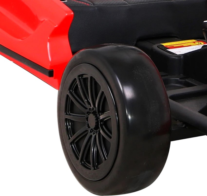 Gokart elektryczny dla dzieci Ramiz Speed 7 Drift King Czerwony (5903864952063) - obraz 11