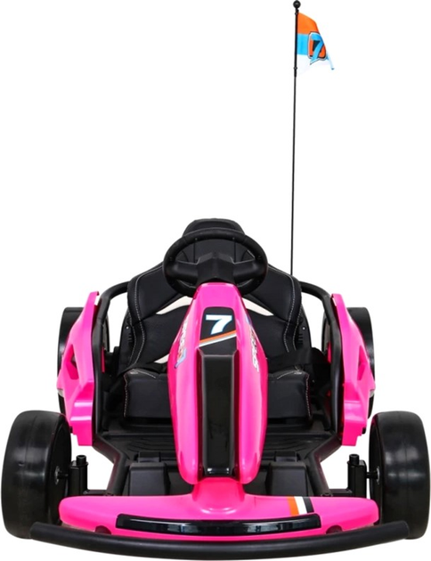 Електрокарт для дітей Ramiz Speed 7 Drift King Рожевий (5903864952025) - зображення 3