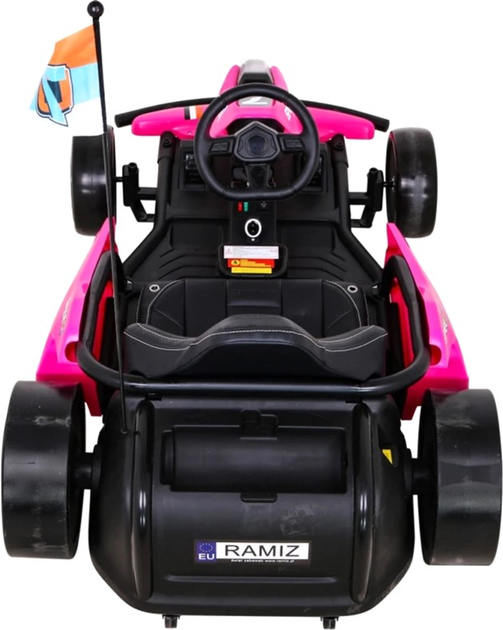 Електрокарт для дітей Ramiz Speed 7 Drift King Рожевий (5903864952025) - зображення 5