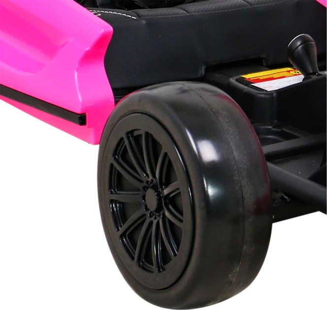 Електрокарт для дітей Ramiz Speed 7 Drift King Рожевий (5903864952025) - зображення 9