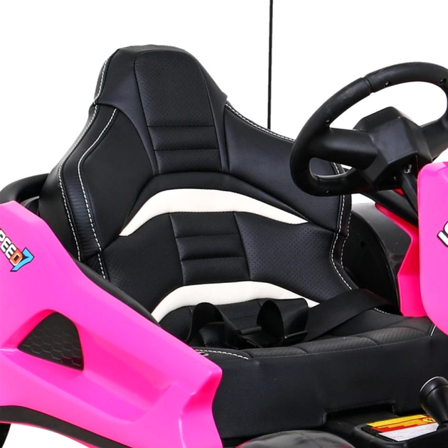 Електрокарт для дітей Ramiz Speed 7 Drift King Рожевий (5903864952025) - зображення 10