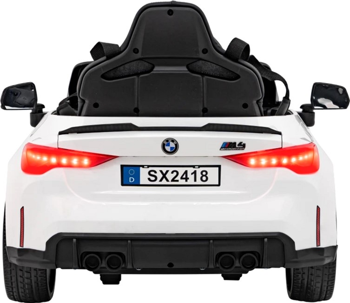 Samochód elektryczny dla dzieci Ramiz BMW M4 Biały (5903864940688) - obraz 7