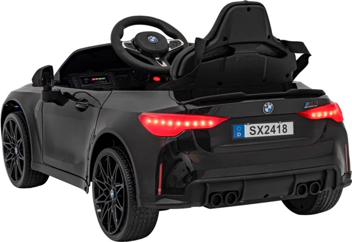 Samochód elektryczny dla dzieci Ramiz BMW M4 Czarny (5903864940657) - obraz 5