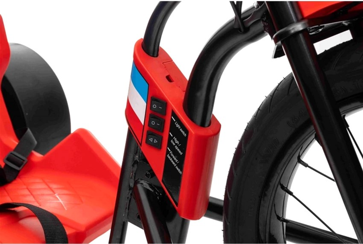 Gokart elektryczny dla dzieci Ramiz Drift Bike 21 Czerwony (5903864942002) - obraz 7