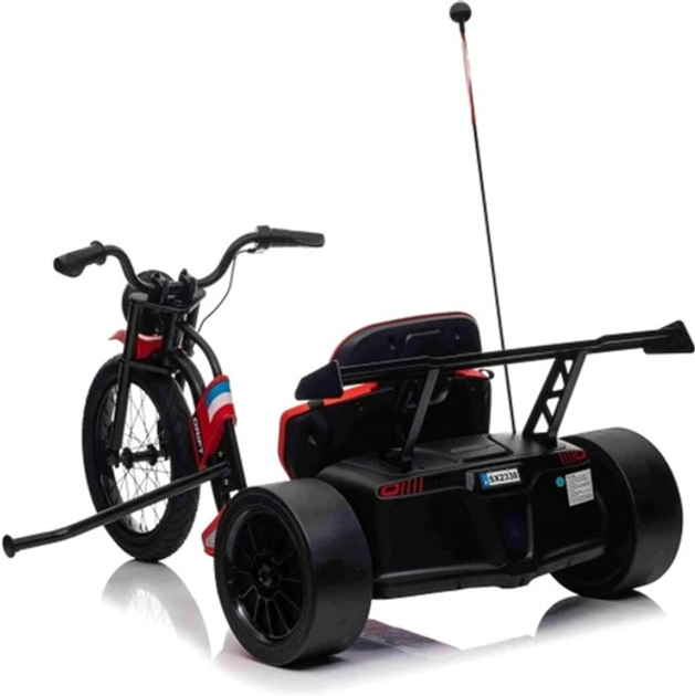 Gokart elektryczny dla dzieci Ramiz Drift Bike 21 Czerwony (5903864942002) - obraz 10