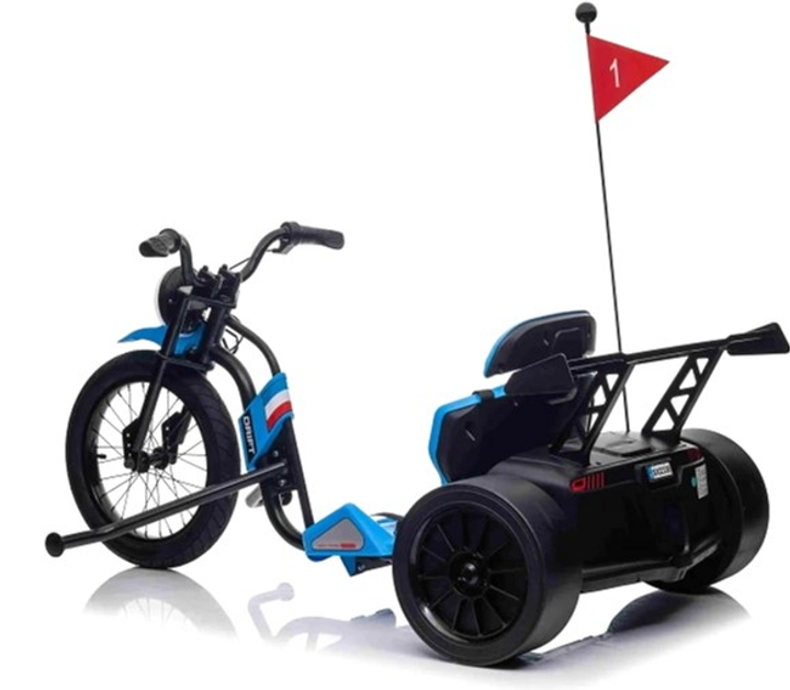 Gokart elektryczny dla dzieci Ramiz Drift Bike 21 Niebieski (5903864941999) - obraz 9