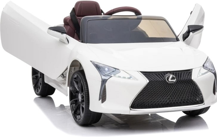 Samochód elektryczny dla dzieci Ramiz Lexus LC500 Biały (5903864941104) - obraz 8