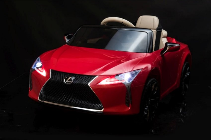 Samochód elektryczny dla dzieci Ramiz Lexus LC500 Czerwony (5903864941111) - obraz 11