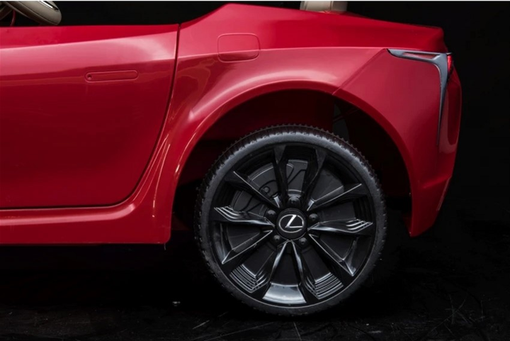 Samochód elektryczny dla dzieci Ramiz Lexus LC500 Czerwony (5903864941111) - obraz 13